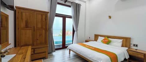 Villa, 3 Bedrooms, Beachfront | Living area