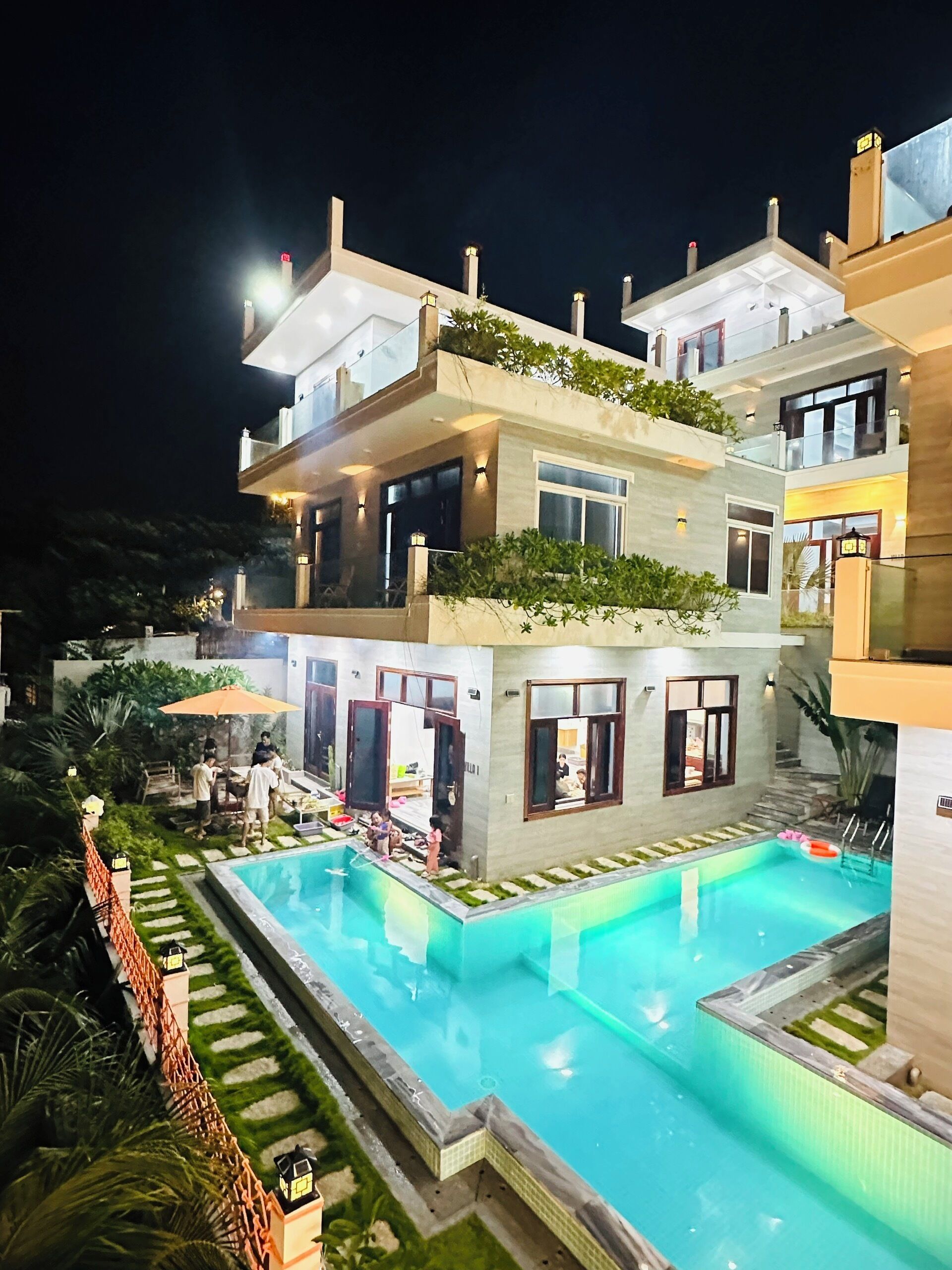 Mặt tiền nơi lưu trú