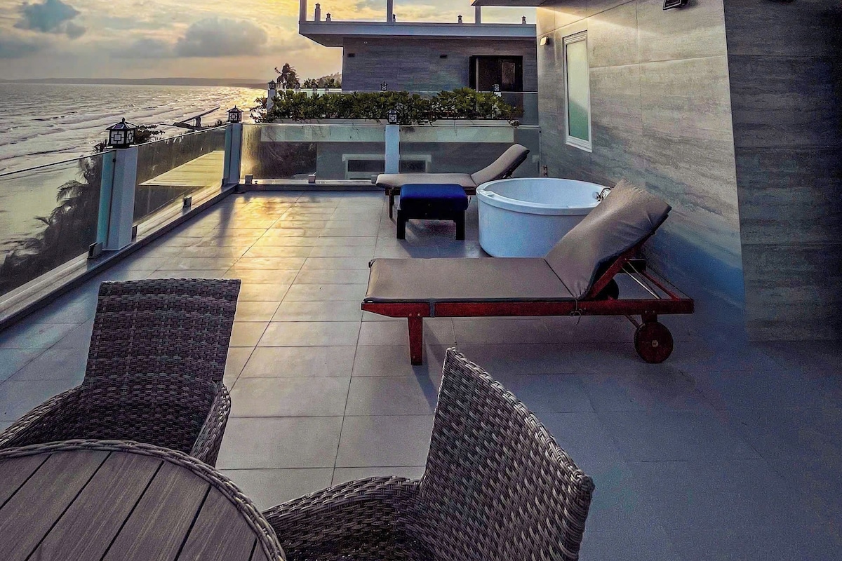 Deluxe Villa, Non Smoking, Sea View | Terrace/patio
