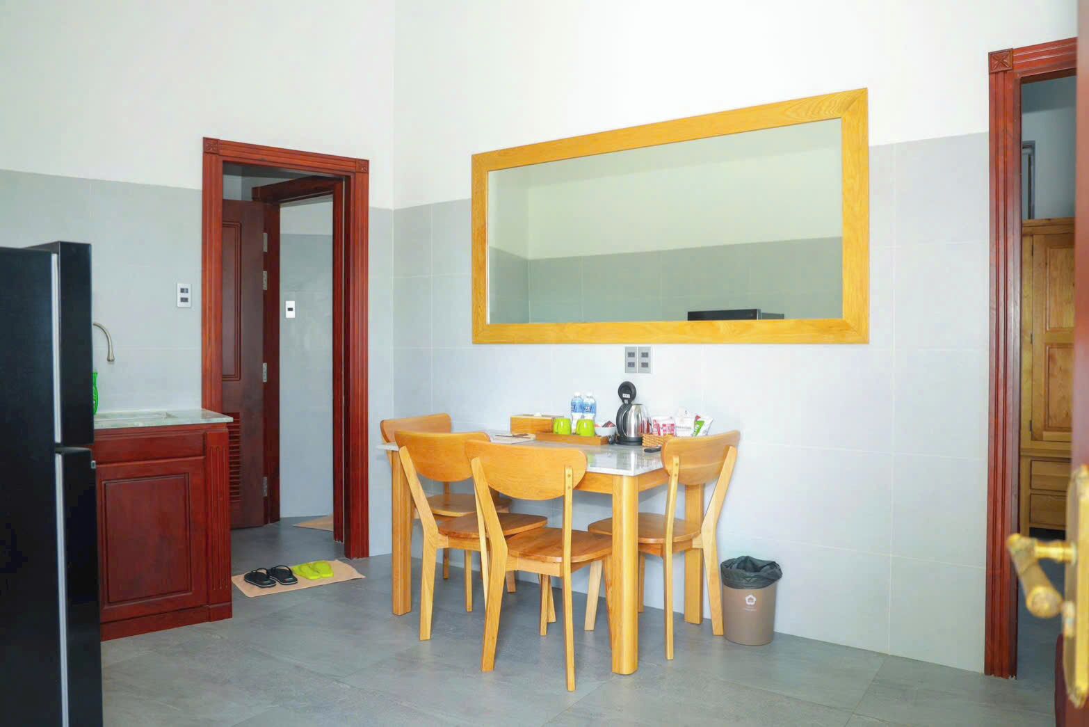 Exclusive Studio, Kitchen, Beach View | Private kitchen