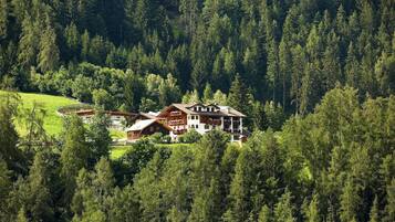 Blick von der Unterkunft