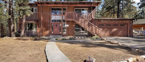 Vue depuis lâhĂ©bergement