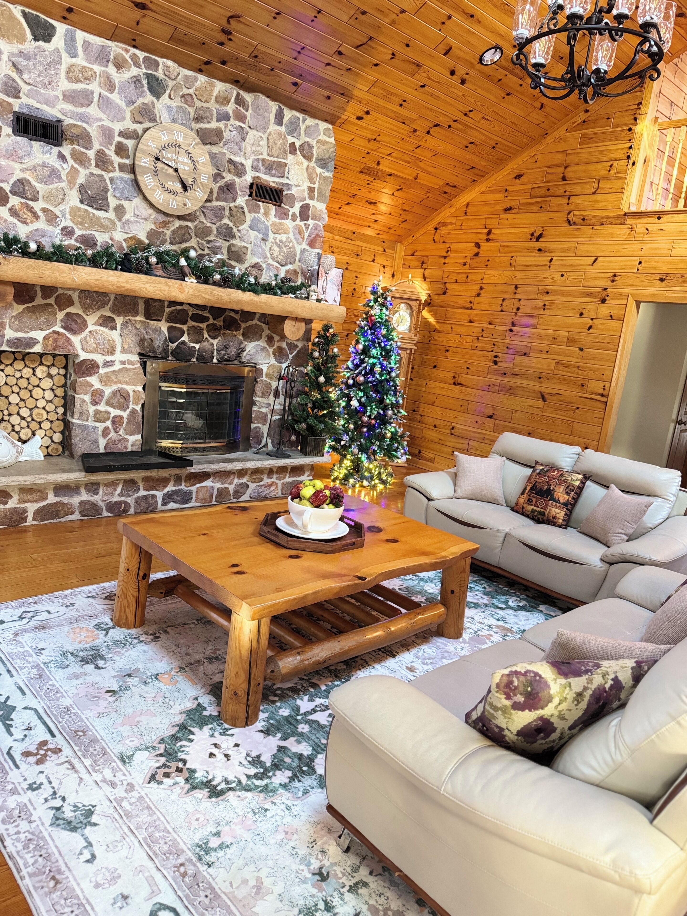 Fireplace, table tennis