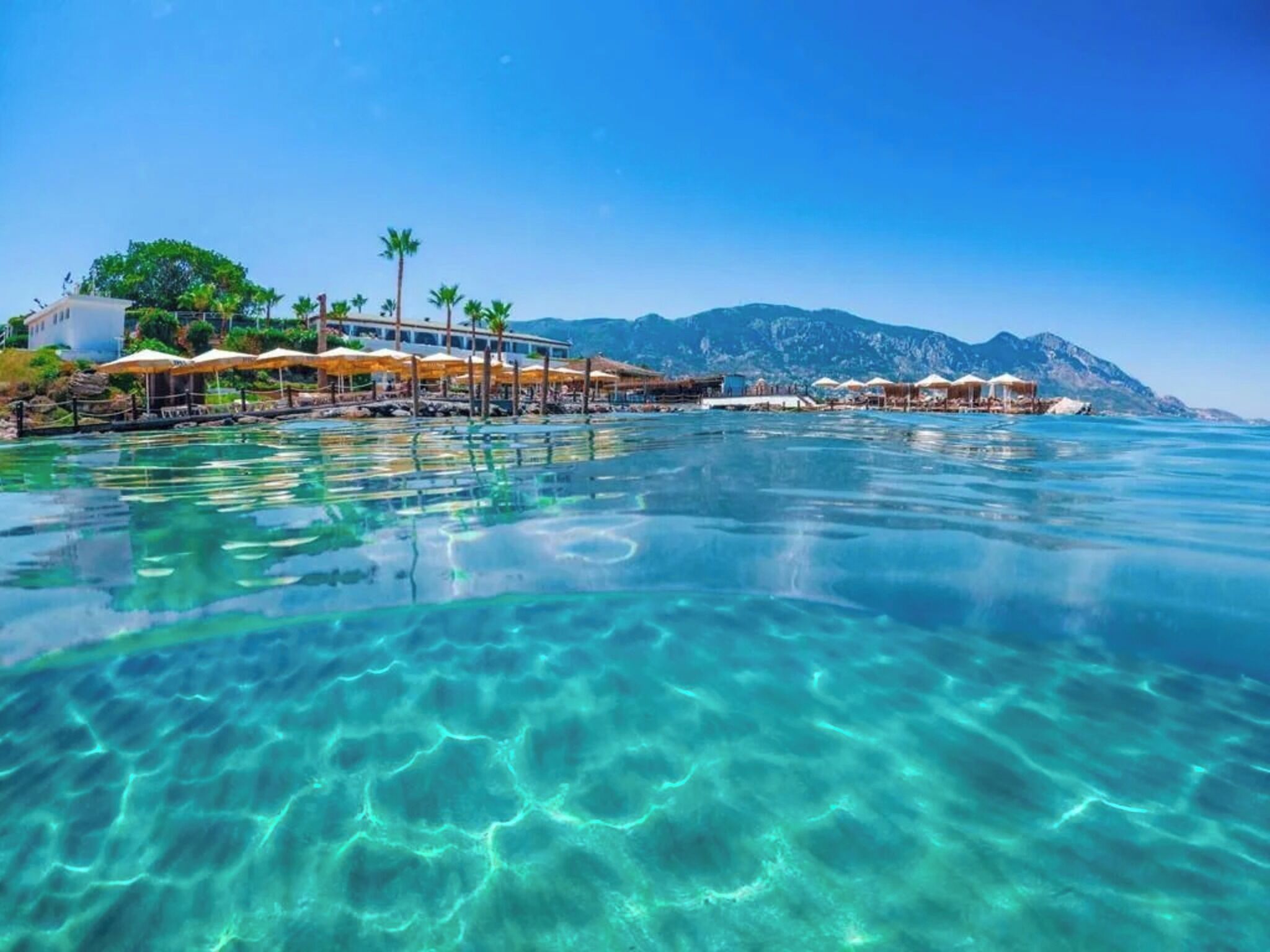 Konaklama yerinden manzara