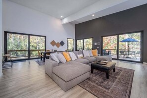 Smart TV, books - Glass Pines in Pisgah Forest (Pisgah Forest)