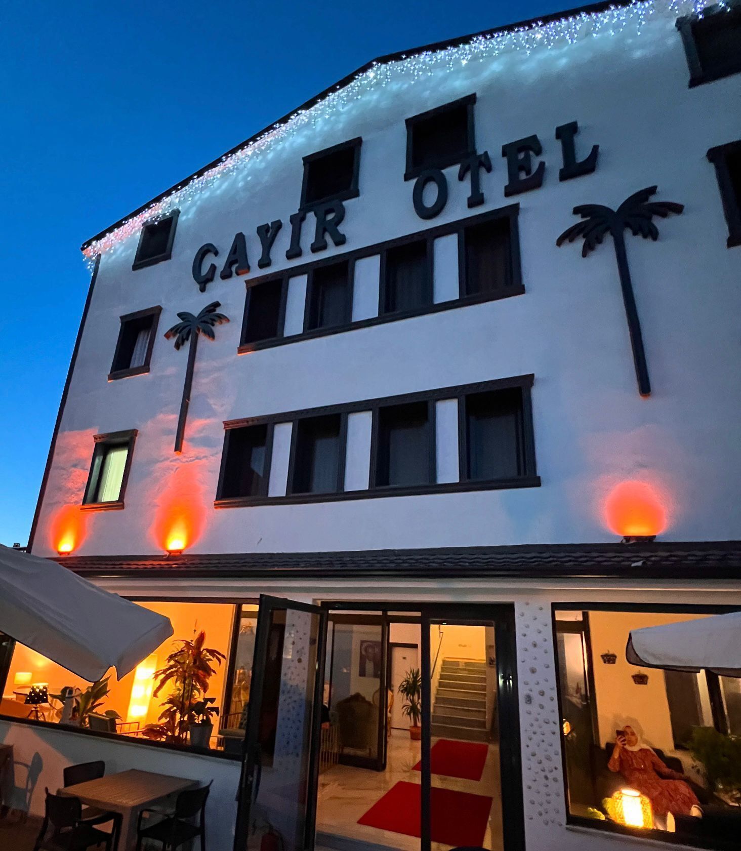 Näkymä majoituspaikasta