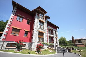 Uitzicht vanuit accommodatie