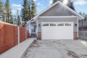 Blick von der Unterkunft