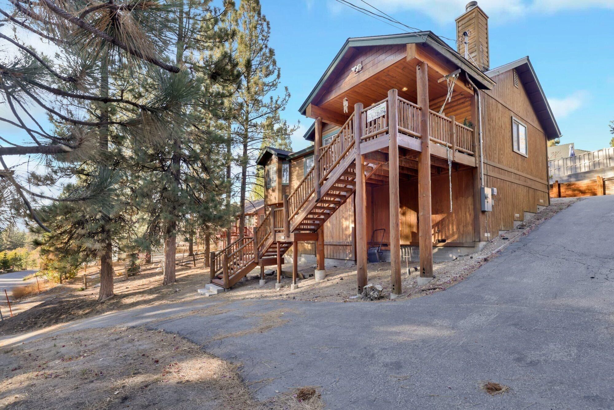 Blick von der Unterkunft