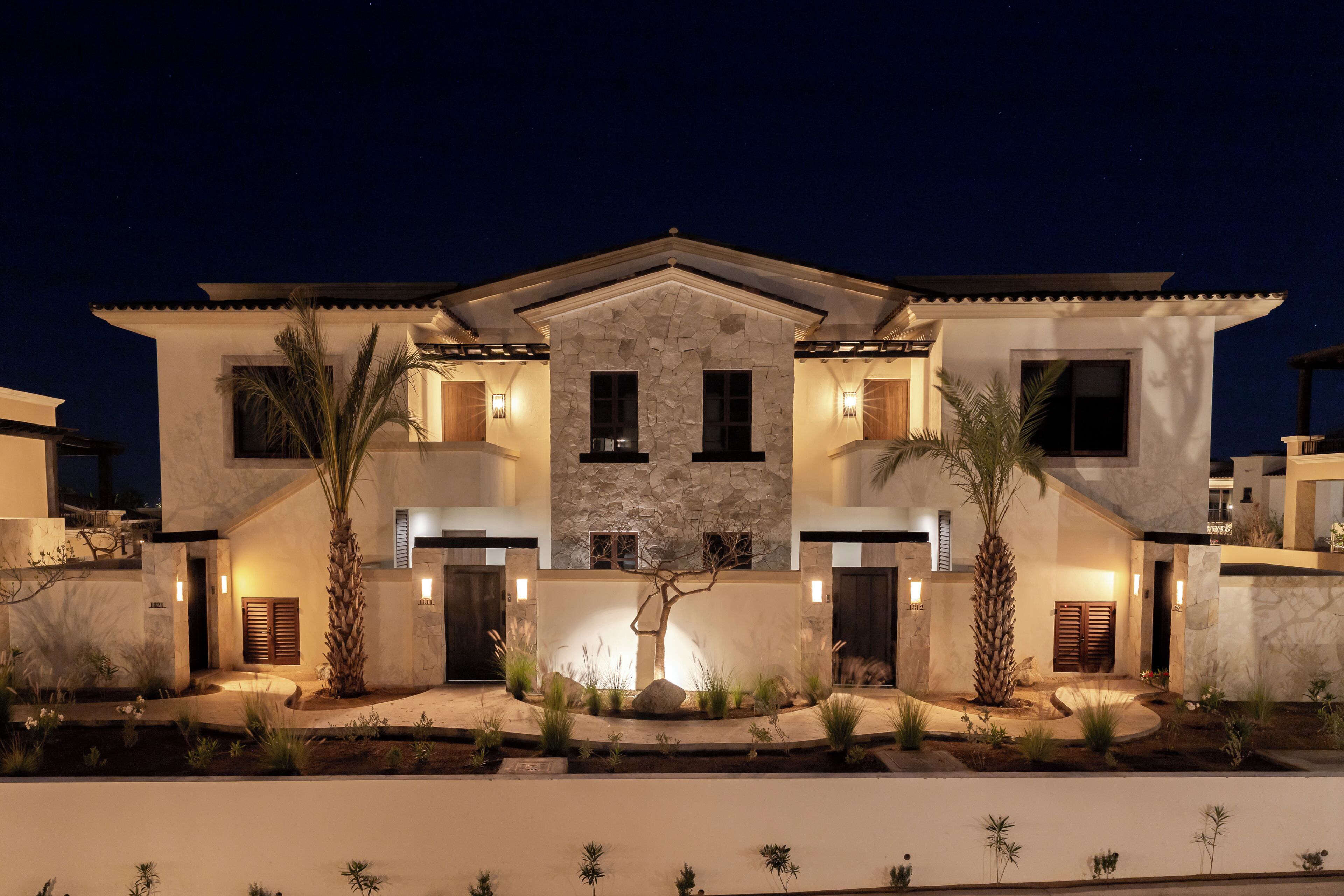 Blick von der Unterkunft