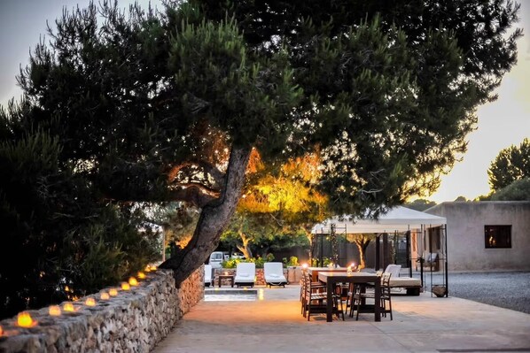 Vue depuis l’hébergement