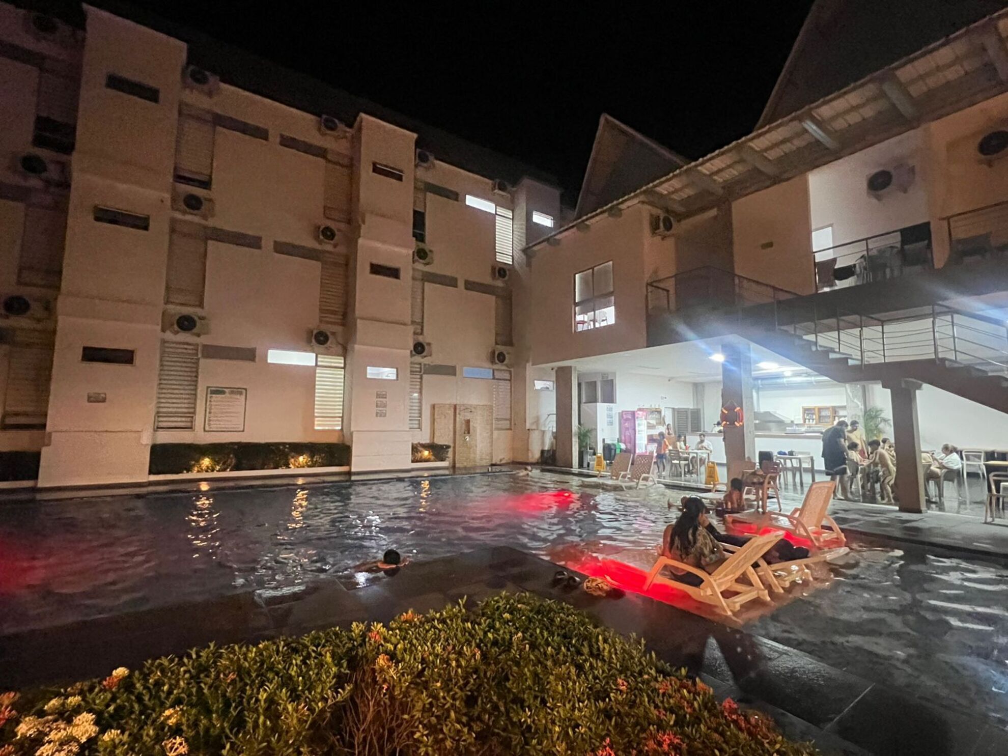 Utsikt fra overnattingsstedet