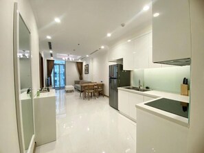 อพาร์ทเมนท์ | มินิบาร์, Wi-Fi ฟรี, ผ้าปูที่นอน