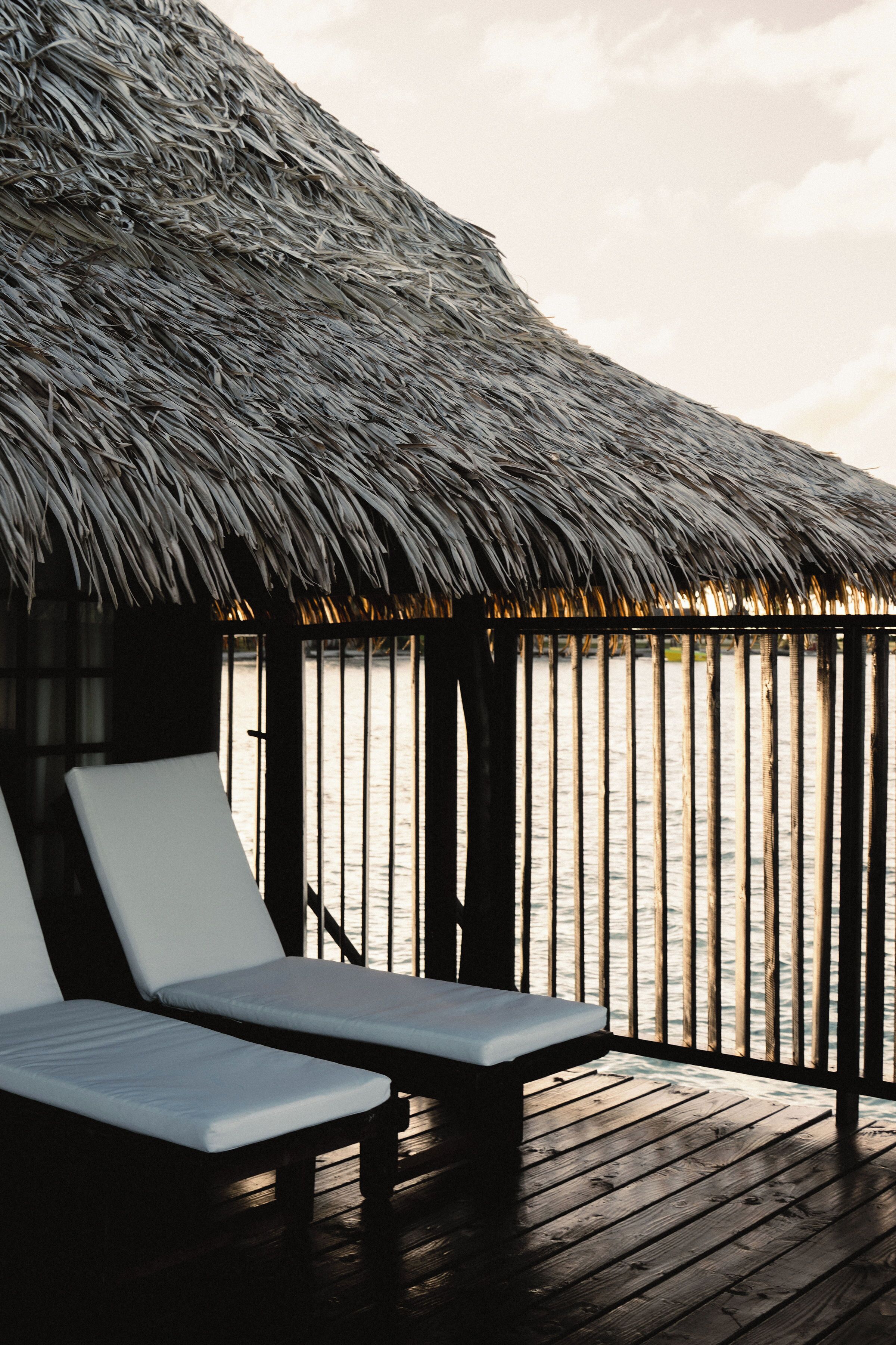 Panoramic Bungalow, Lagoon View, Overwater | In-room safe, desk, iron/ironing board, free WiFi