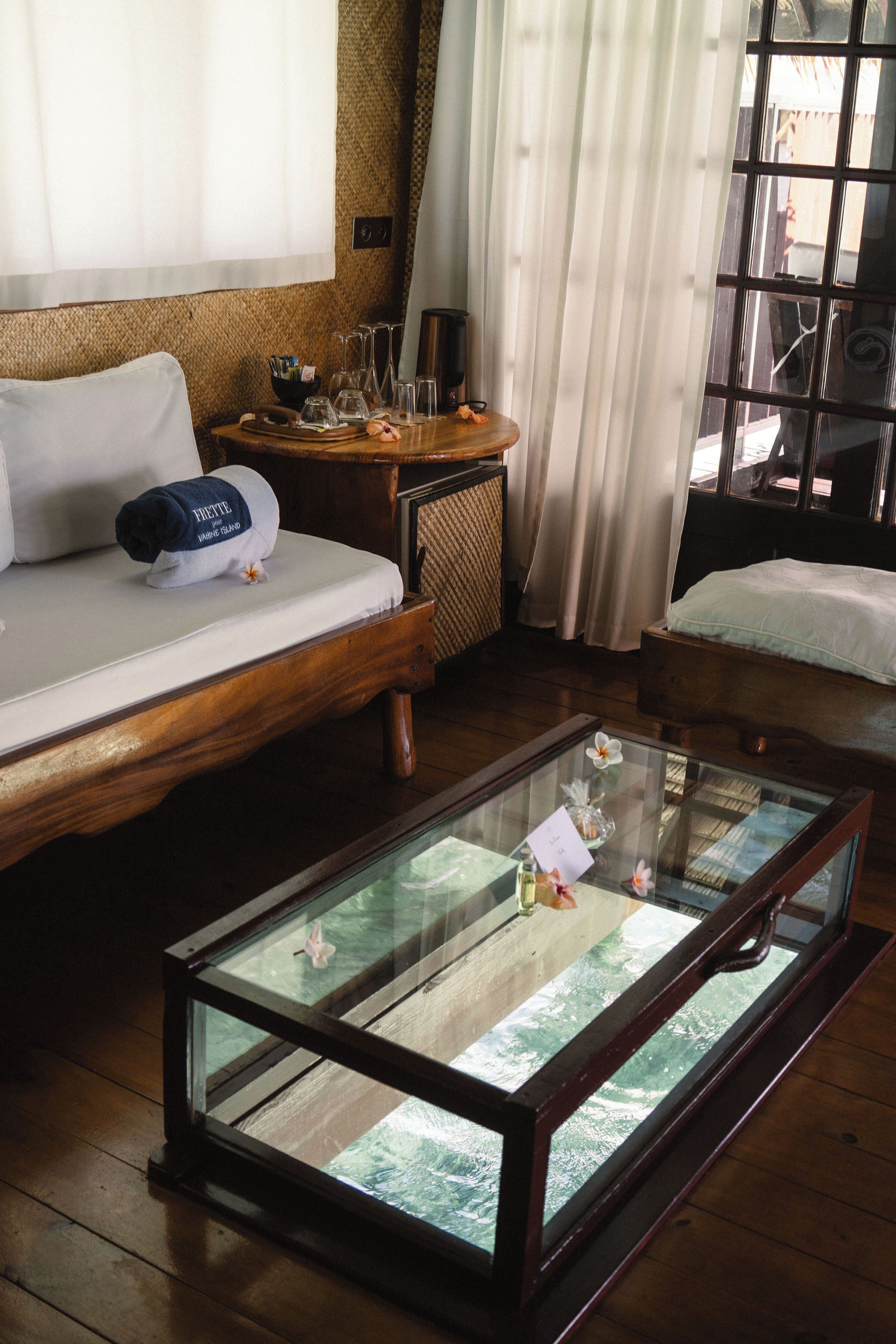 Panoramic Bungalow, Lagoon View, Overwater | In-room safe, desk, iron/ironing board, free WiFi