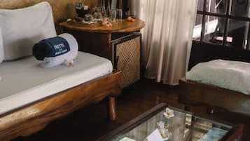 Panoramic Bungalow, Lagoon View, Overwater | In-room safe, desk, iron/ironing board, free WiFi