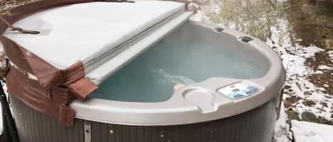 Idromassaggio all'aperto