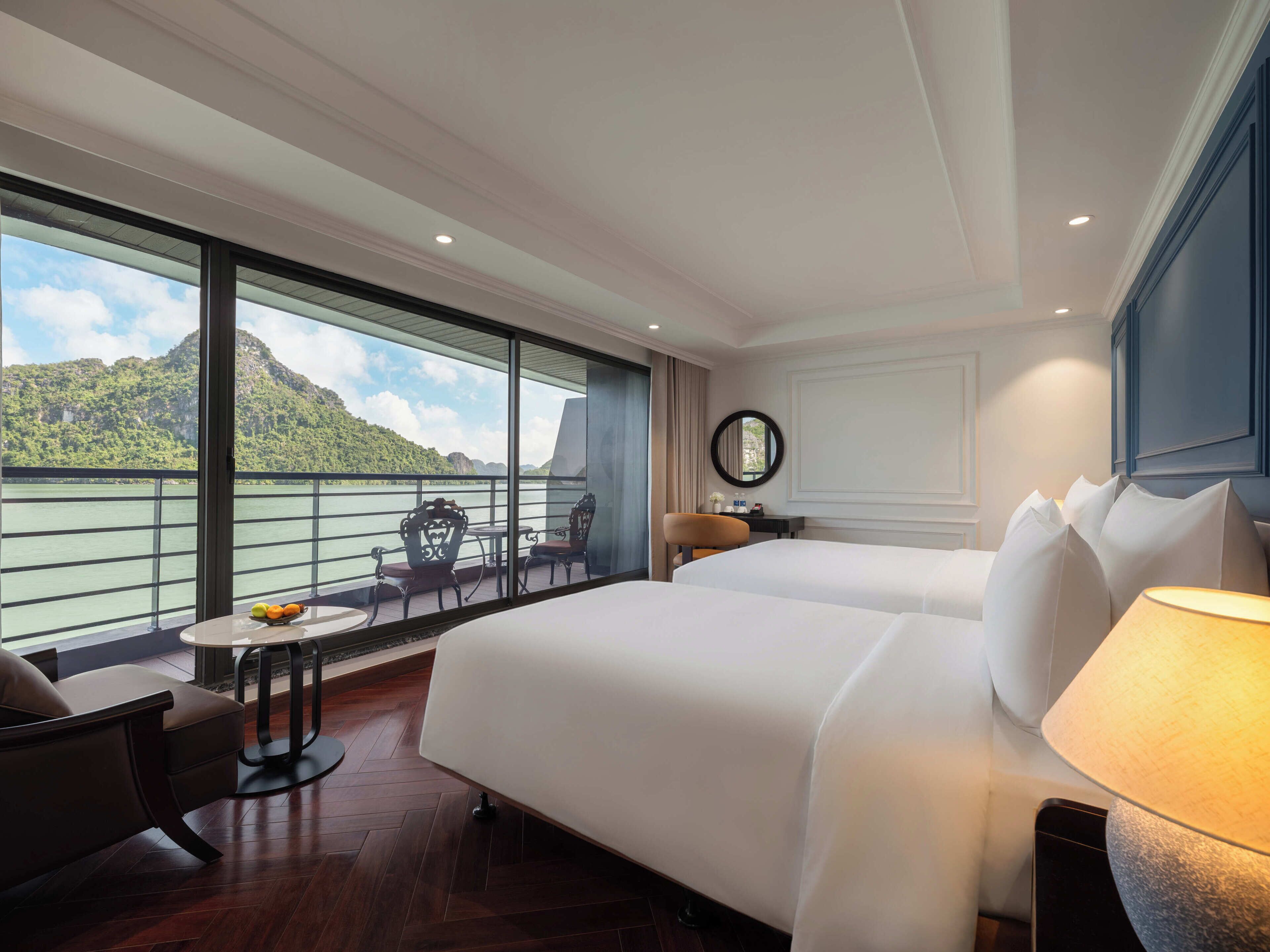 Suite familiar, balcón, vista al mar | Vista del balcón