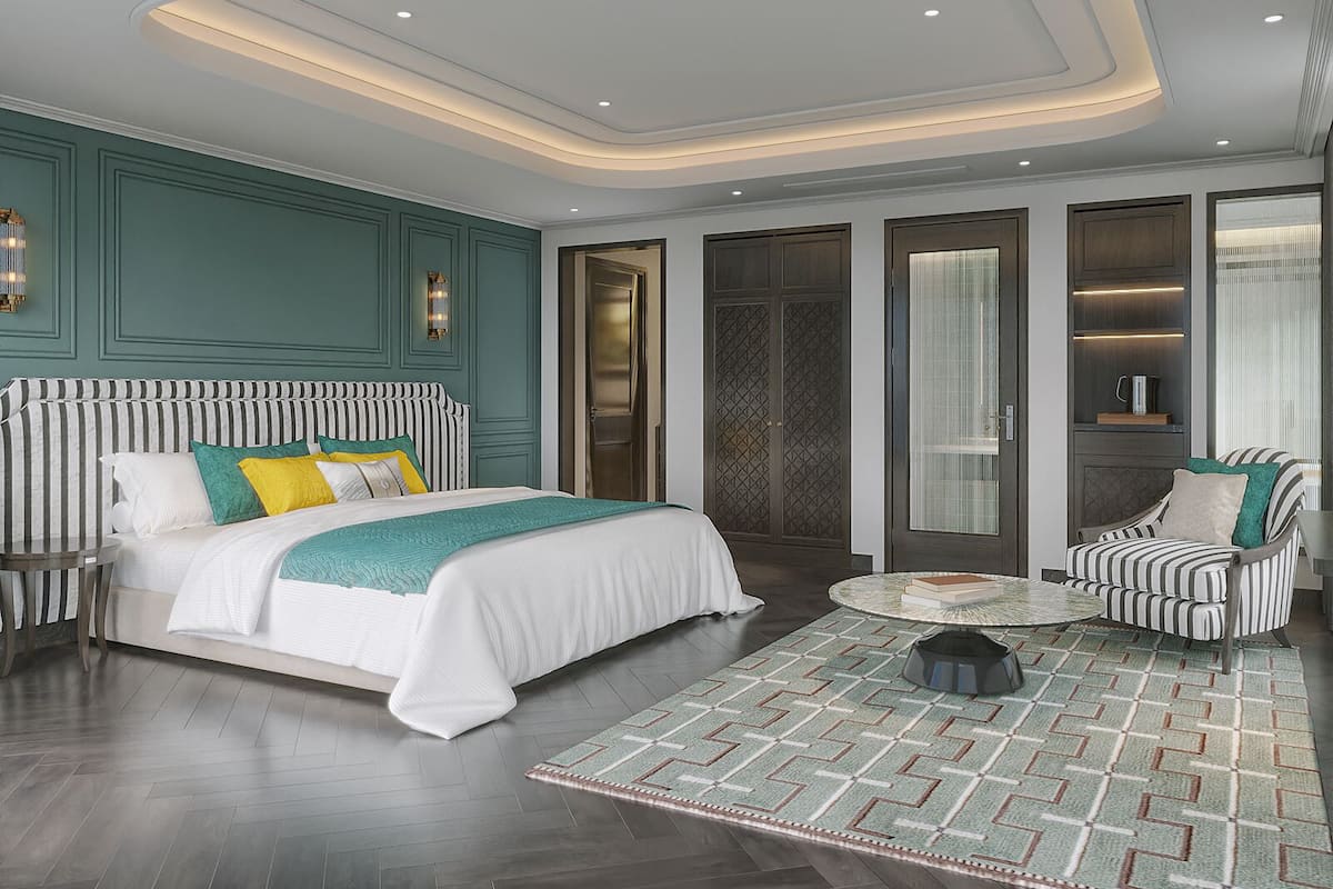 Lan Ha Suite with Private Terrace and Bathtub | Minibar, desk, laptop workspace, free WiFi