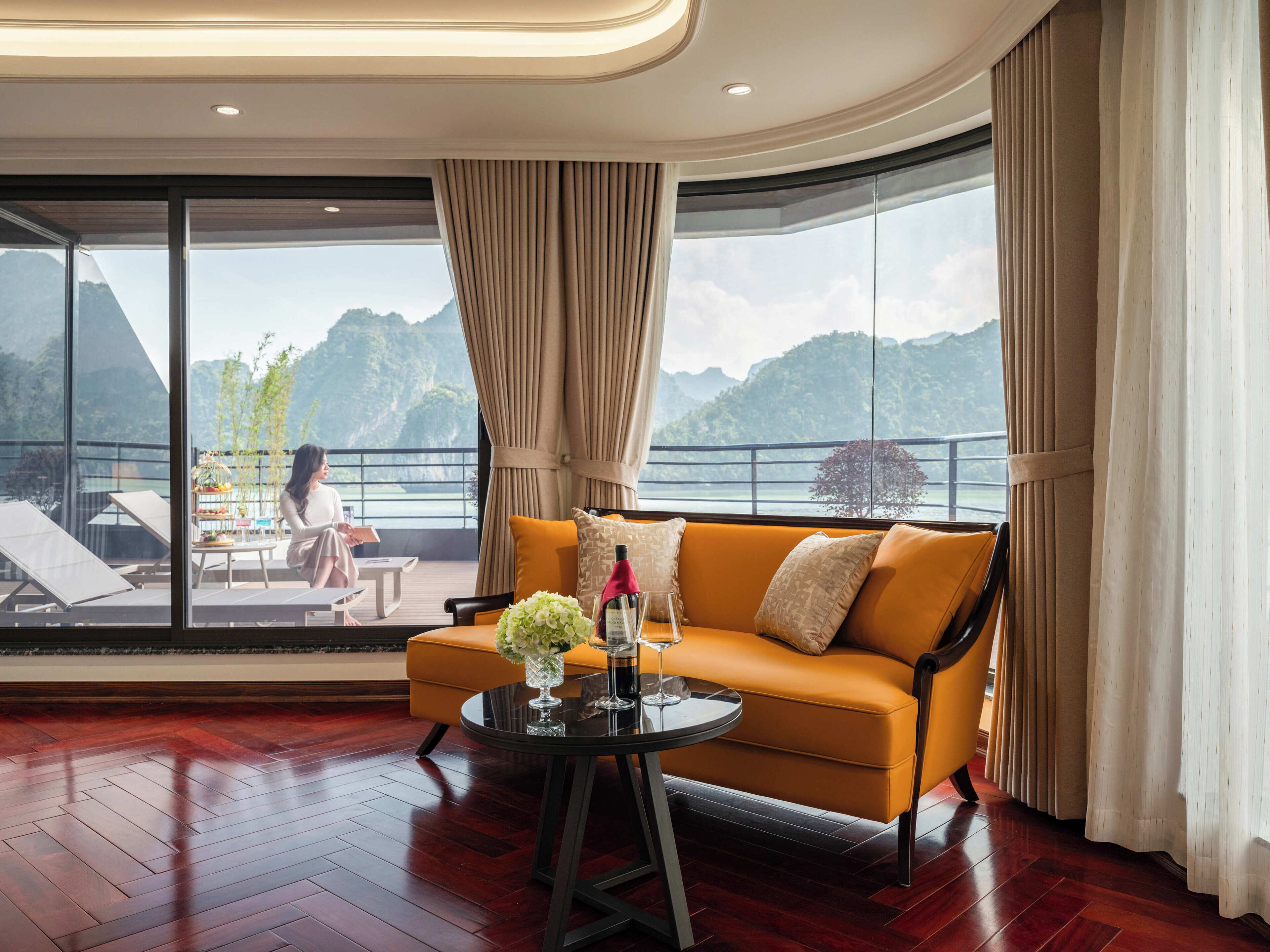 Lan Ha Suite with Private Terrace & Bathtub and Starlink Internet Access | Balcony view