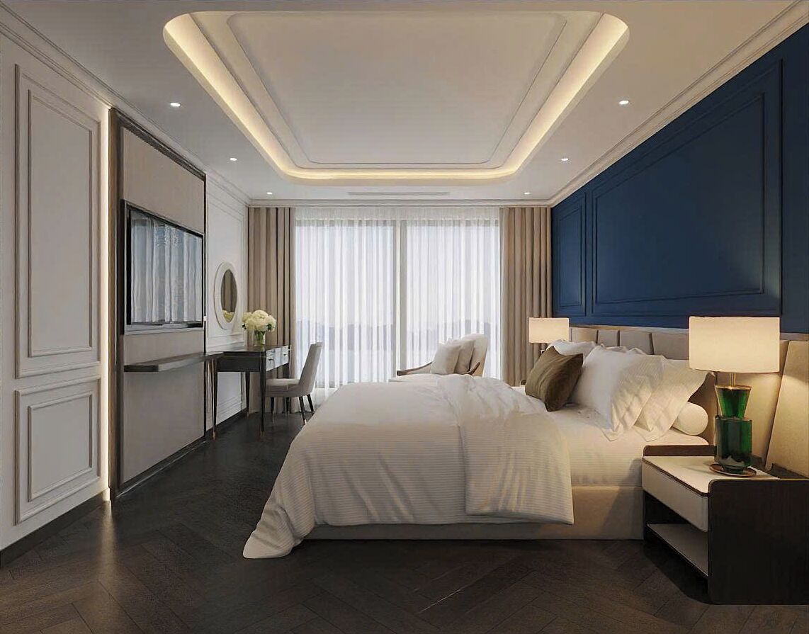 Senior Suite with Balcony and Bathtub | Minibar, desk, laptop workspace, free WiFi