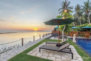 Front of property - La Semaya Beach Villas (Penida Island)