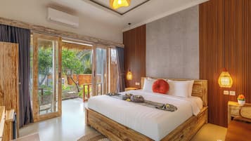 Chambre Double Deluxe, patio, vue mer | Wi-Fi gratuit