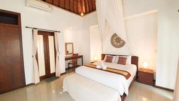 2 habitaciones, tabla de planchar con plancha, wifi y ropa de cama