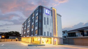 Voorkant van accommodatie