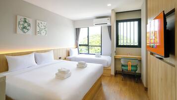 In-room safe, blackout drapes, free WiFi, bed sheets