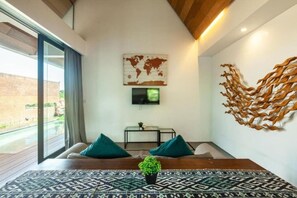 Interior - Lux 2BR Villa-Pool & Amazing Rice Field Views-Ubud (Ubud)