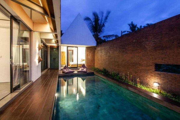 Pool - Lux 2BR Villa-Pool & Amazing Rice Field Views-Ubud (Ubud)