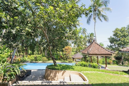 Fachada de la propiedad