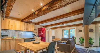 Charmantes Stallhaus-Apartment mit Terrasse