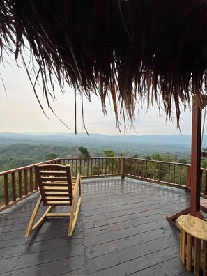 View from room - Niribili Eco Resort (Sajek)