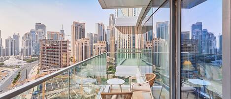 Premium Apartment, City View | Balcony