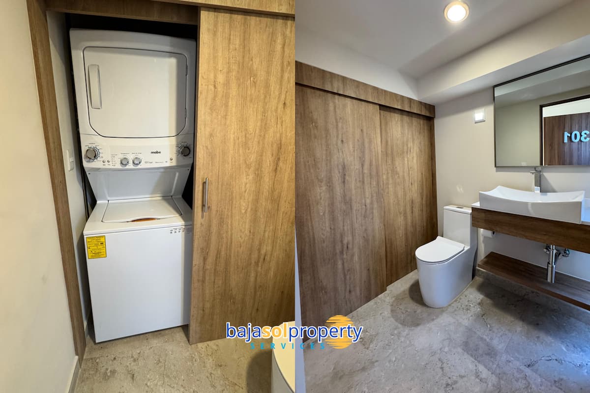 Deluxe-Apartment, Balkon, Meerblick | Badezimmer | Dusche, Handtücher, Seife, Shampoo