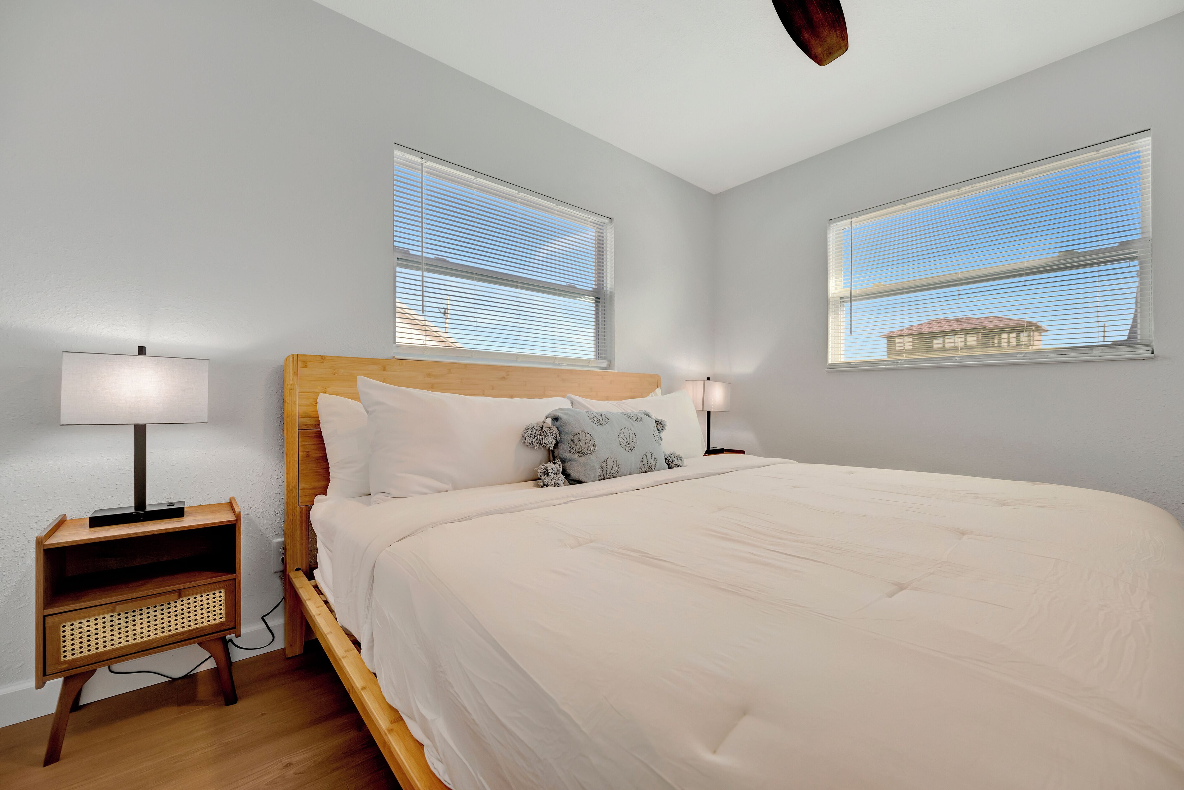 Casa panorámica, 3 habitaciones, patio | Cortinas blackout, tabla de planchar con plancha y wifi gratis 