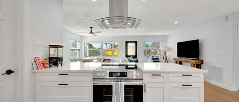 Maison Panoramique, 3 chambres, patio | Cuisine privée