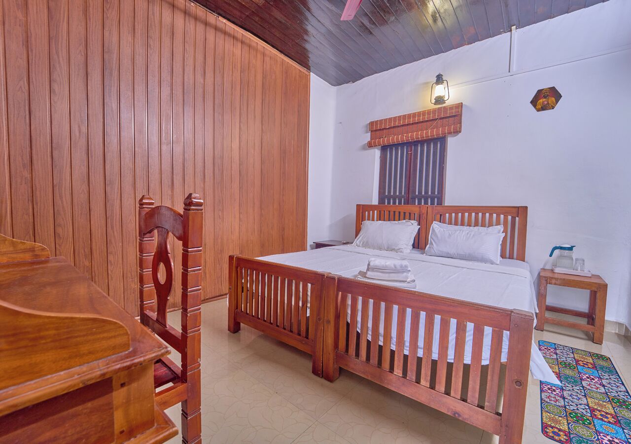 ห้องแฟมิลี่ทวิน, ลานระเบียง, วิวทะเลสาบ | Wi-Fi ฟรี, ผ้าปูที่นอน