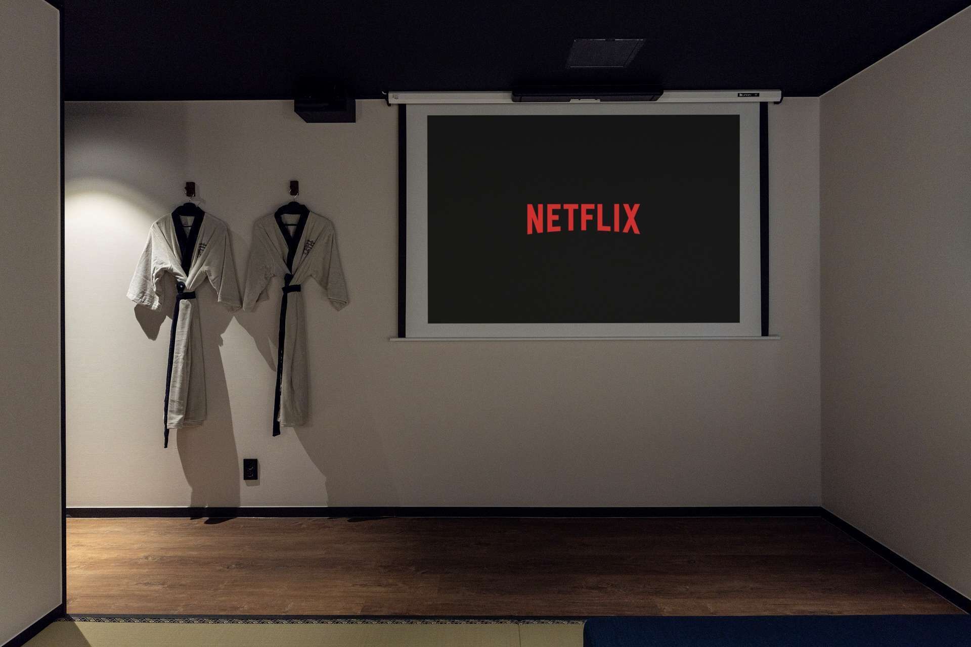 Movie | Desk, laptop workspace, free WiFi