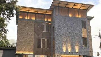 Fassade der Unterkunft