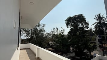 Uitzicht vanuit accommodatie