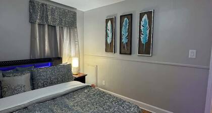 Modern 2BR Retreat | 85” TV Ultra-Comfy king Beds