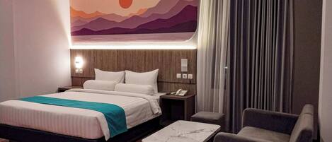 Wifi gratis y ropa de cama