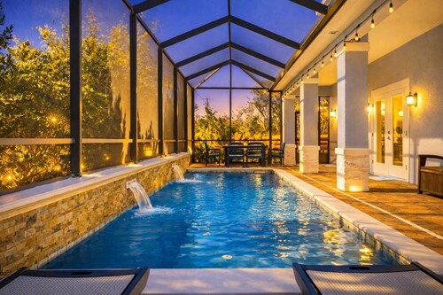 Tranquil Tides Retreat | Private Pool, 3 Outdoor Decks | Palm Coast | 0.5 Miles To Beach