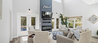 Tranquil Tides Retreat | Private Pool, 3 Outdoor Decks | Palm Coast | 0.5 Miles To Beach