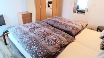 2 Schlafzimmer, Bügeleisen/Bügelbrett, WLAN, Bettwäsche