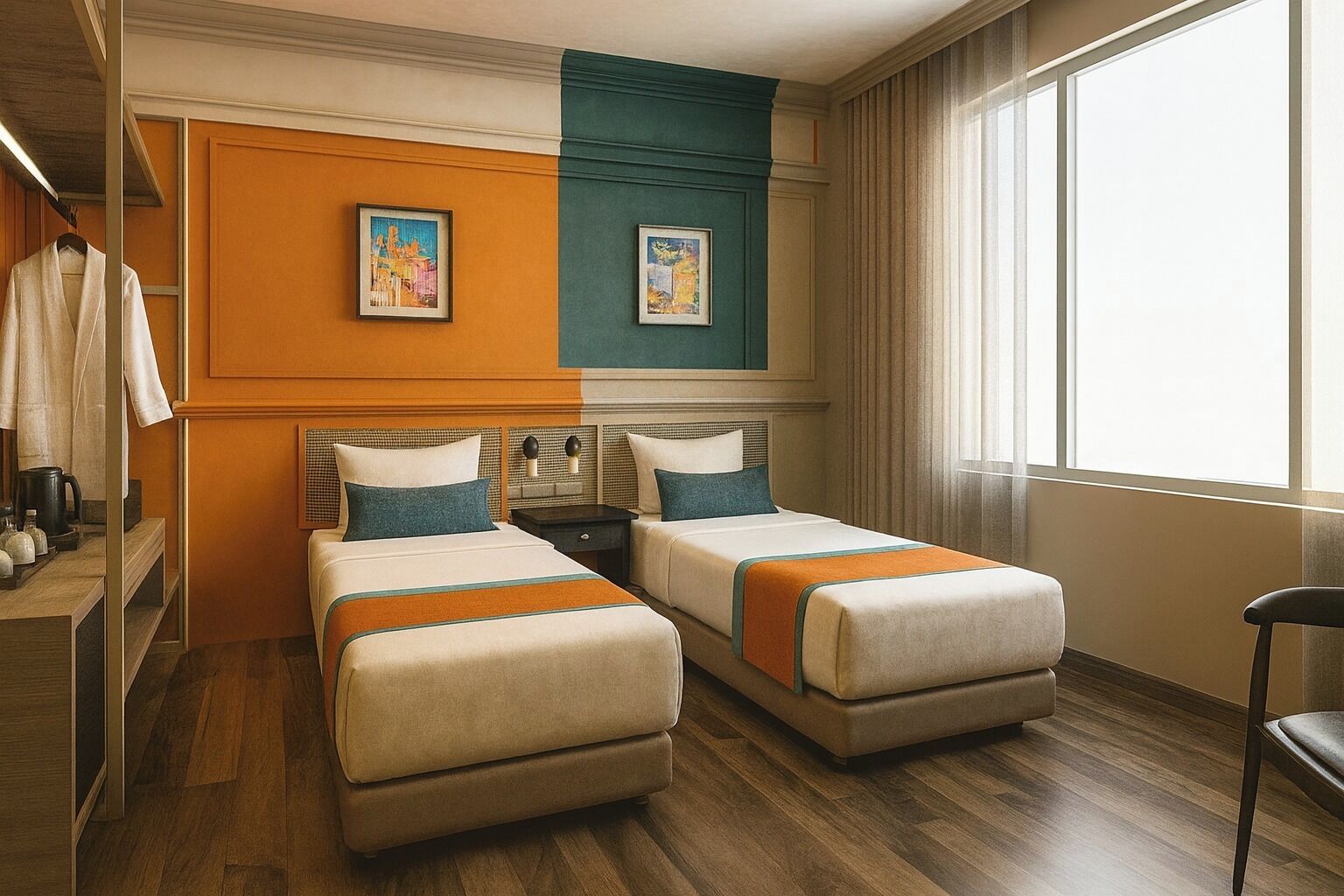 Double or Twin Room | Dining room