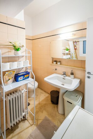 Free toiletries, hair dryer, towels, soap